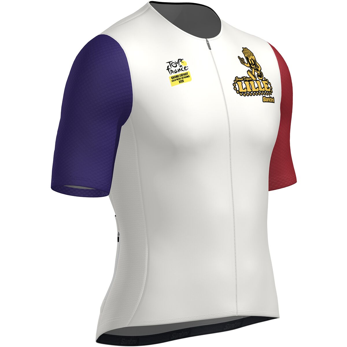 Santini Tdf Grand Depart Lille Jersey - Men´s