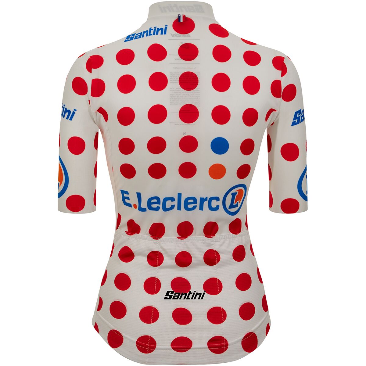 Santini Tour de France Femmes Avec Zwift Polka Dot Jersey -...
