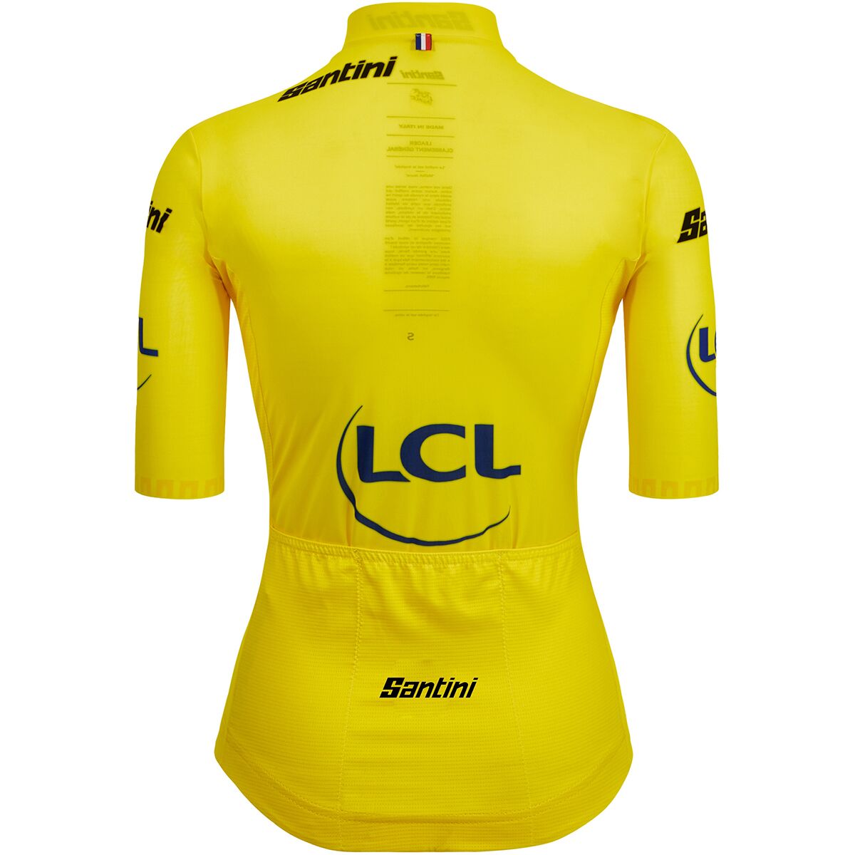 Santini Tour de France Femmes Avec Zwift Yellow Jersey -...