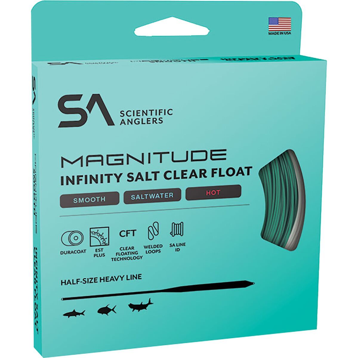 Scientific Anglers Magnitude Smooth Infinity Salt 12ft...