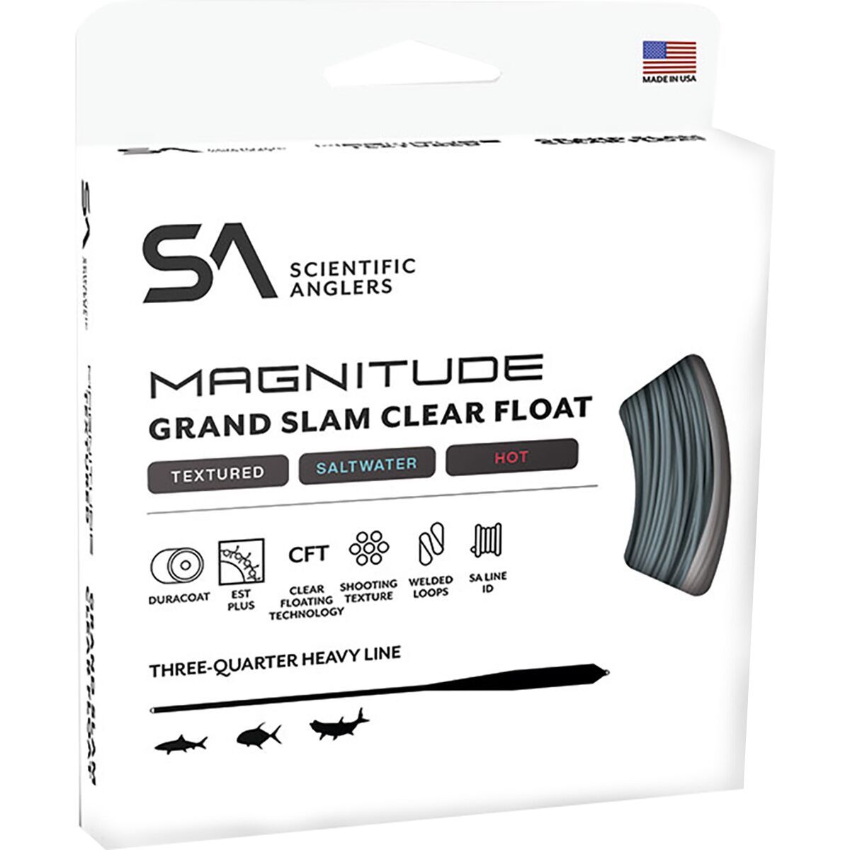 Scientific Anglers Magnitude Textured Grand Slam 10ft Clear...