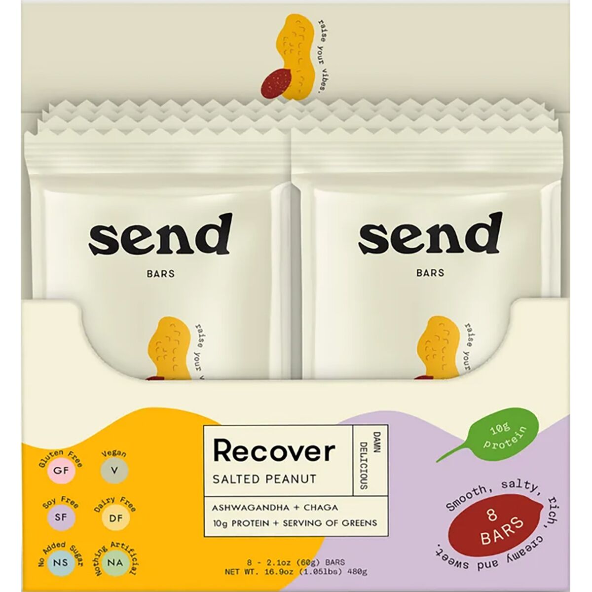 SEND Bars Recover - 8-Pack