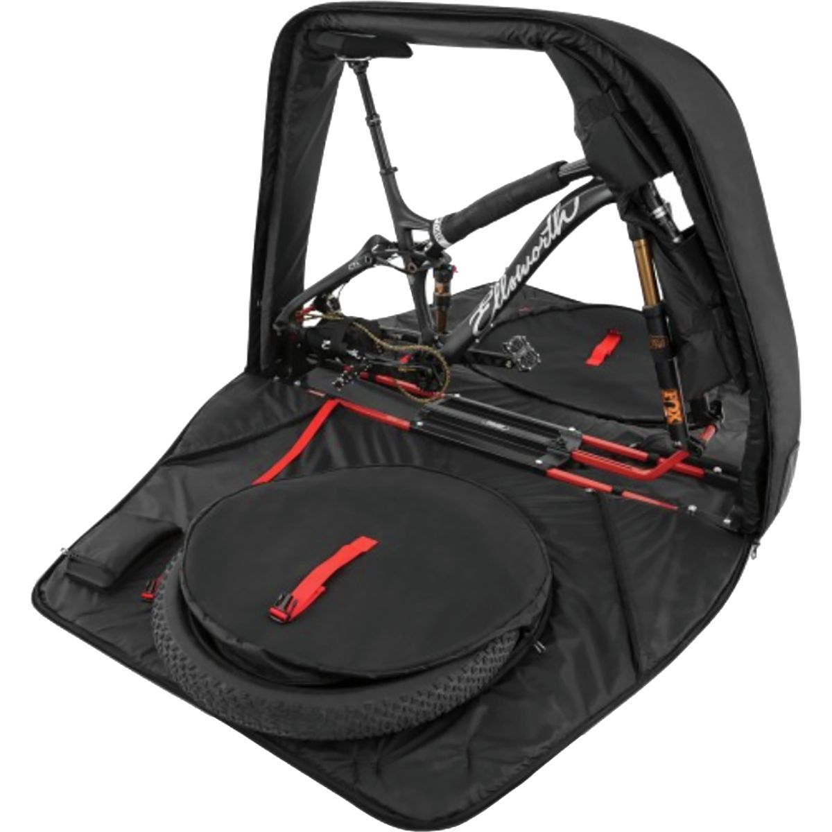 SciCon AeroComfort MTB TSA Bike Case - Bike