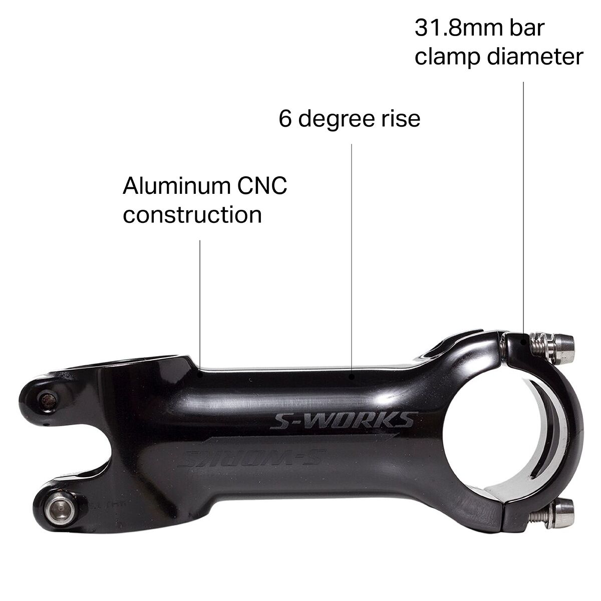 Specialized S-Works SL Stem With Expander Plug