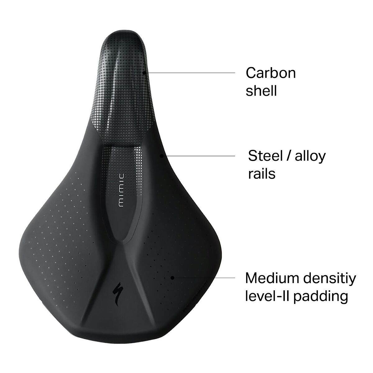 Specialized Power Comp MIMIC Saddle