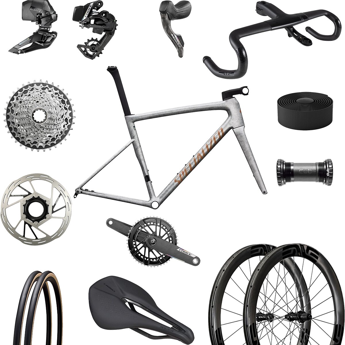 Tarmac SL8 Force AXS Carbon Wheel Exclusive Road Bike