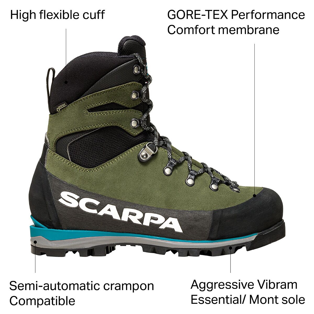 Scarpa Grand Dru GTX Mountaineering Boot - Men´s