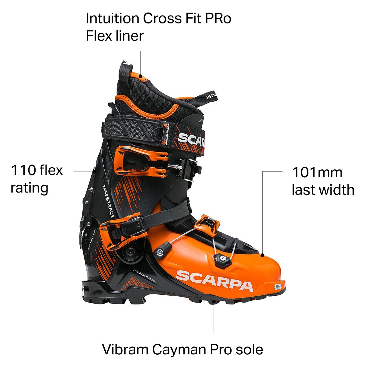 Scarpa Maestrale Alpine Touring Boot - 2023