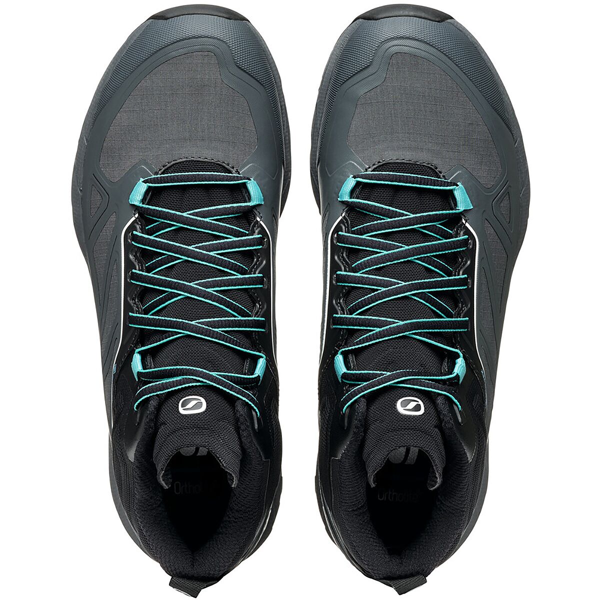 Женские кроссовки Scarpa Rapid Mid GTX Hiking, цвет: Антрацитовый / Бирюзовый — фото 5