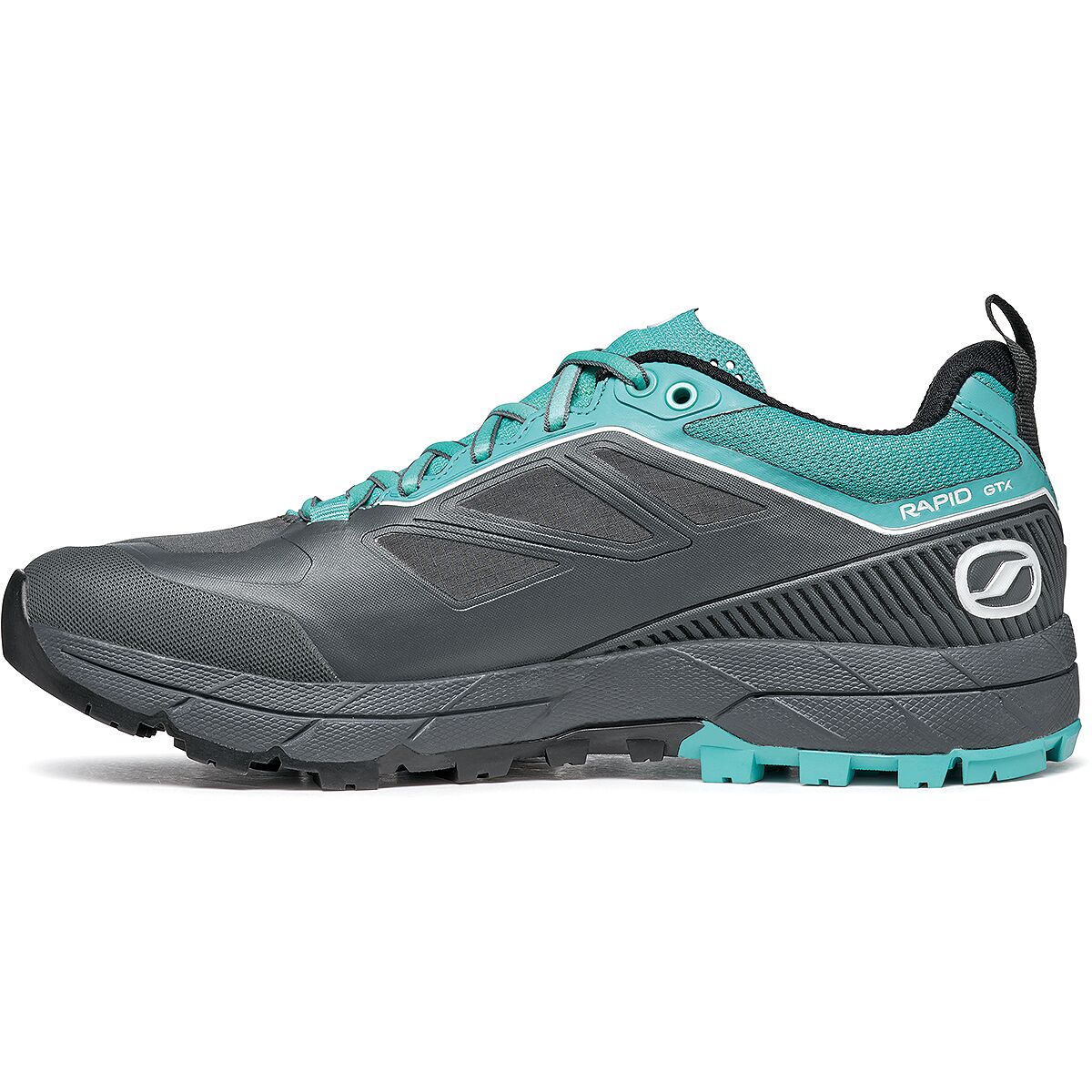 Женские кроссовки Scarpa Rapid GTX Approach, цвет: Антрацитовый / Бирюзовый — фото 3