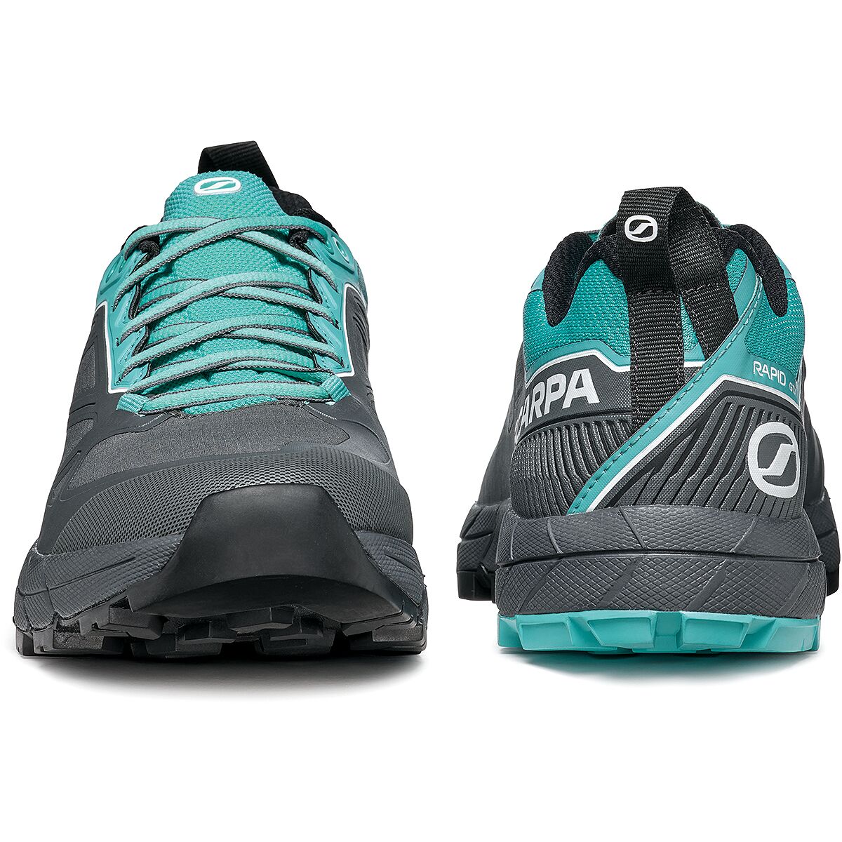 Женские кроссовки Scarpa Rapid GTX Approach, цвет: Антрацитовый / Бирюзовый — фото 4
