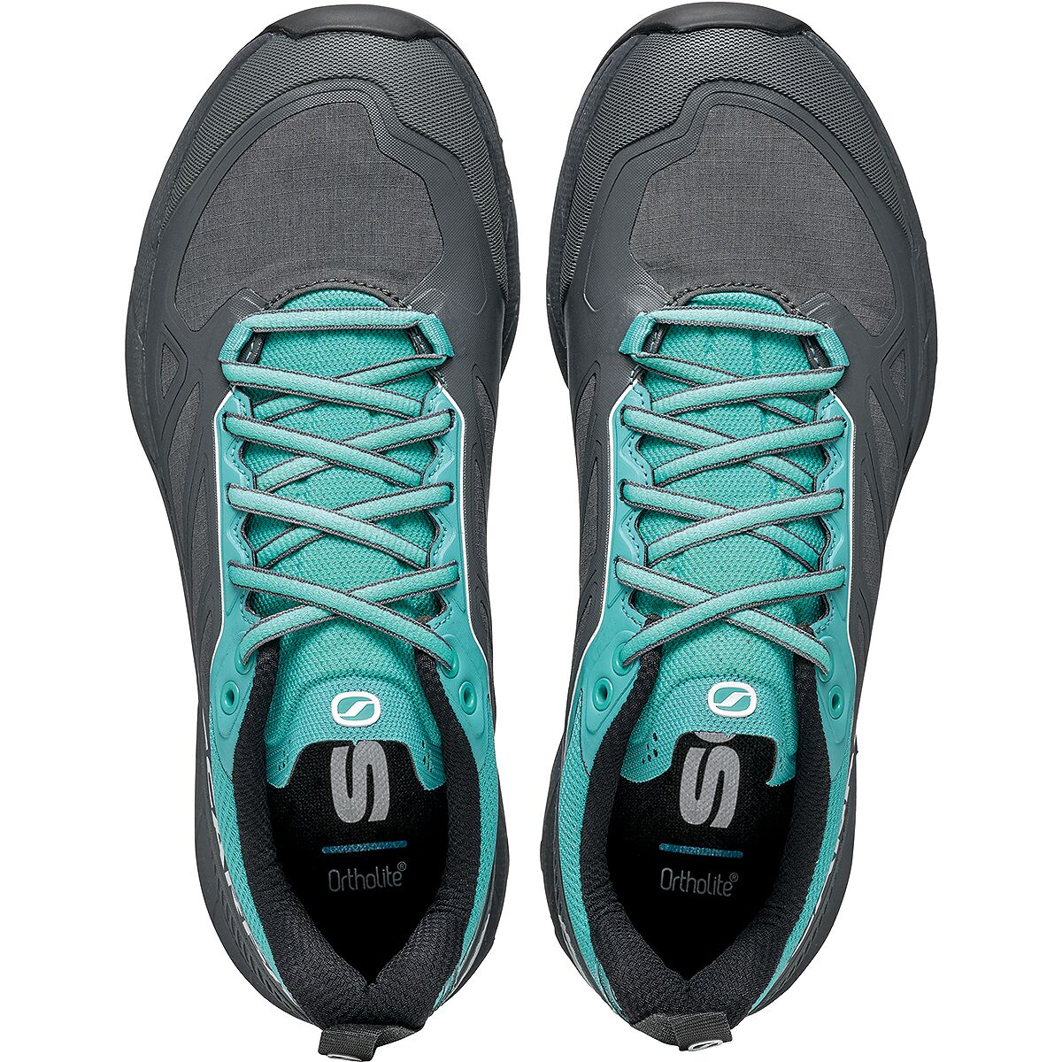 Женские кроссовки Scarpa Rapid GTX Approach, цвет: Антрацитовый / Бирюзовый — фото 6