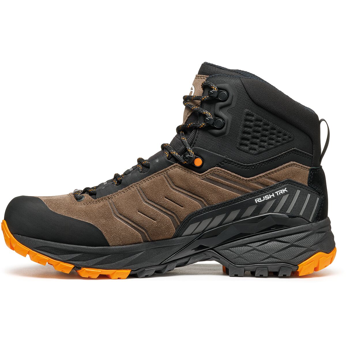 Мужские ботинки Scarpa Rush Trk GTX, цвет: Коричневый / Оранжевый — фото 2