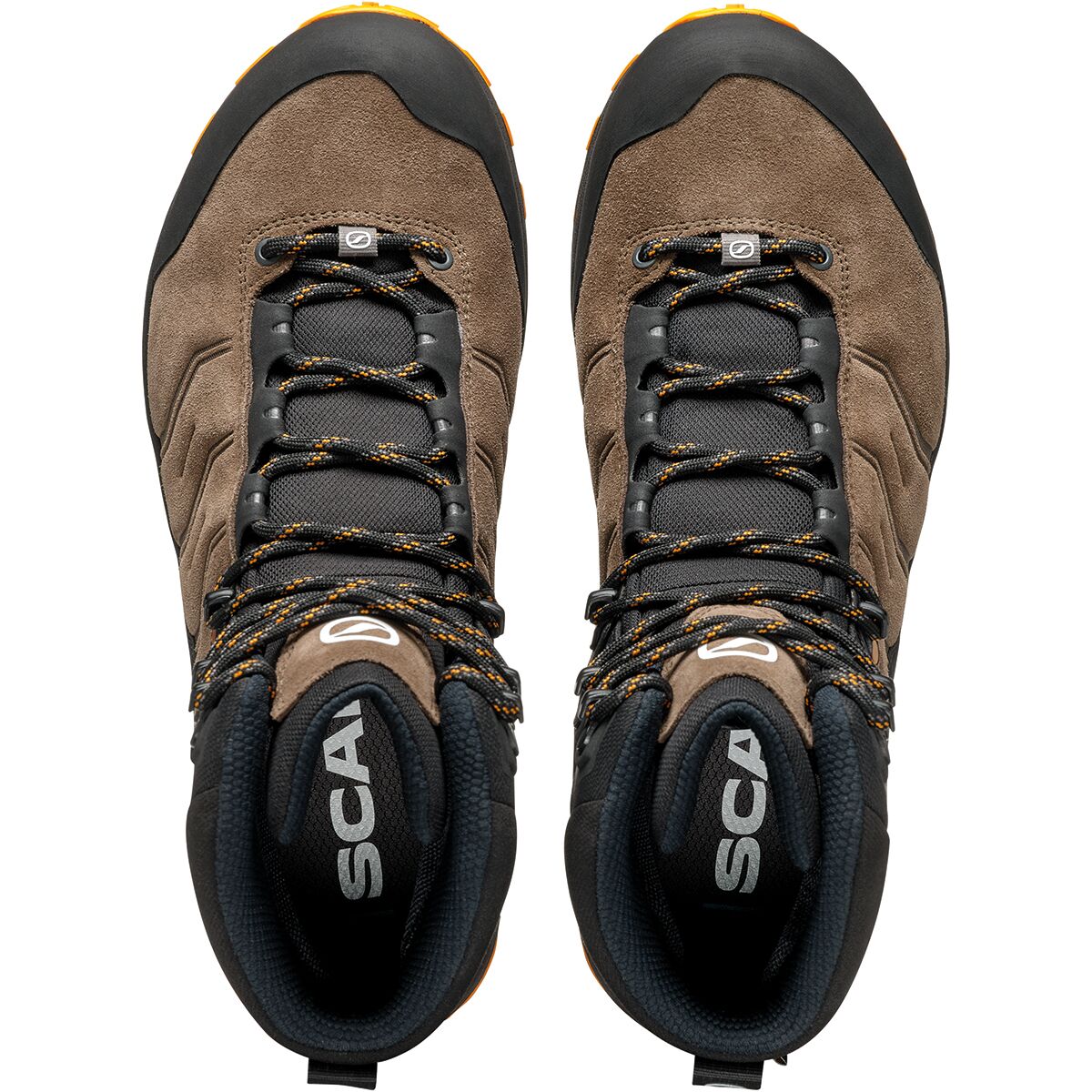 Мужские ботинки Scarpa Rush Trk GTX, цвет: Коричневый / Оранжевый — фото 4