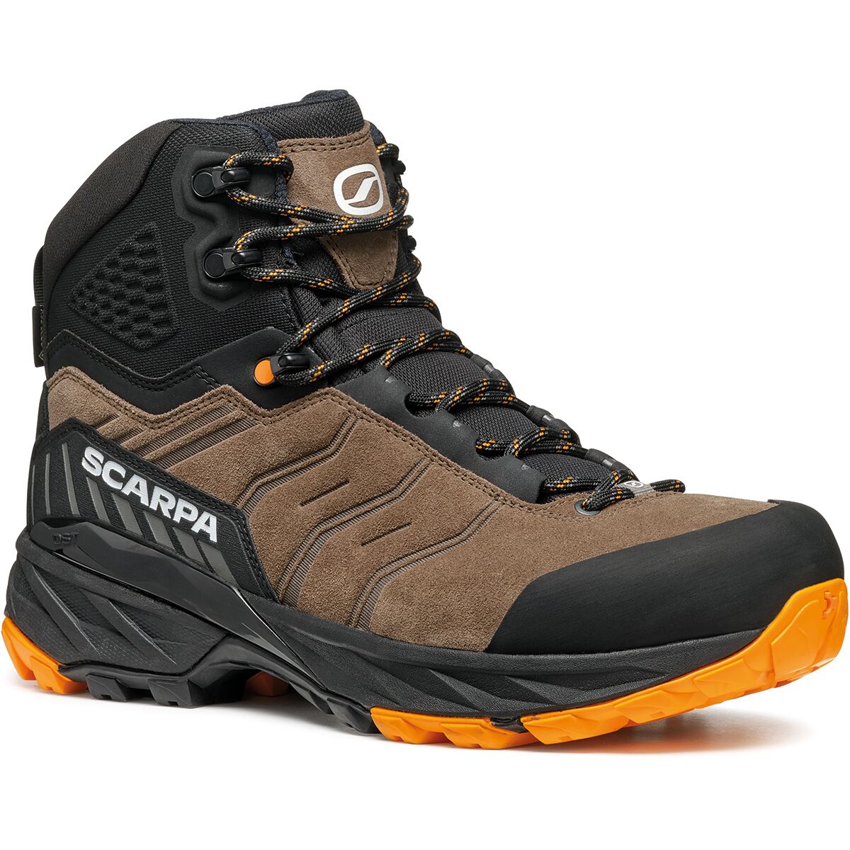 Мужские ботинки Scarpa Rush Trk GTX, цвет: Коричневый / Оранжевый — фото 6