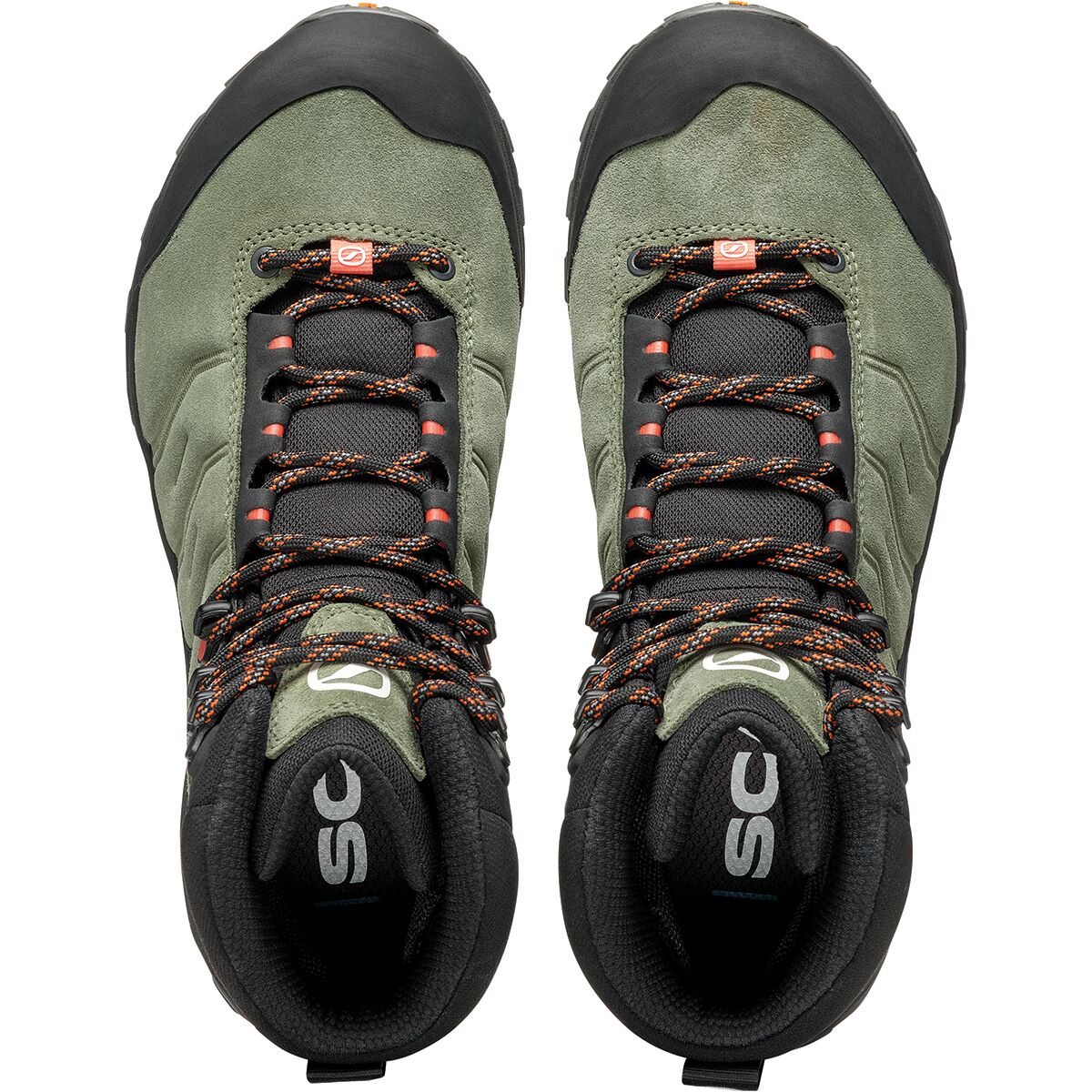 Женские ботинки Scarpa Rush Trk GTX Boot, цвет: Берёзовый / Фламинго — фото 5