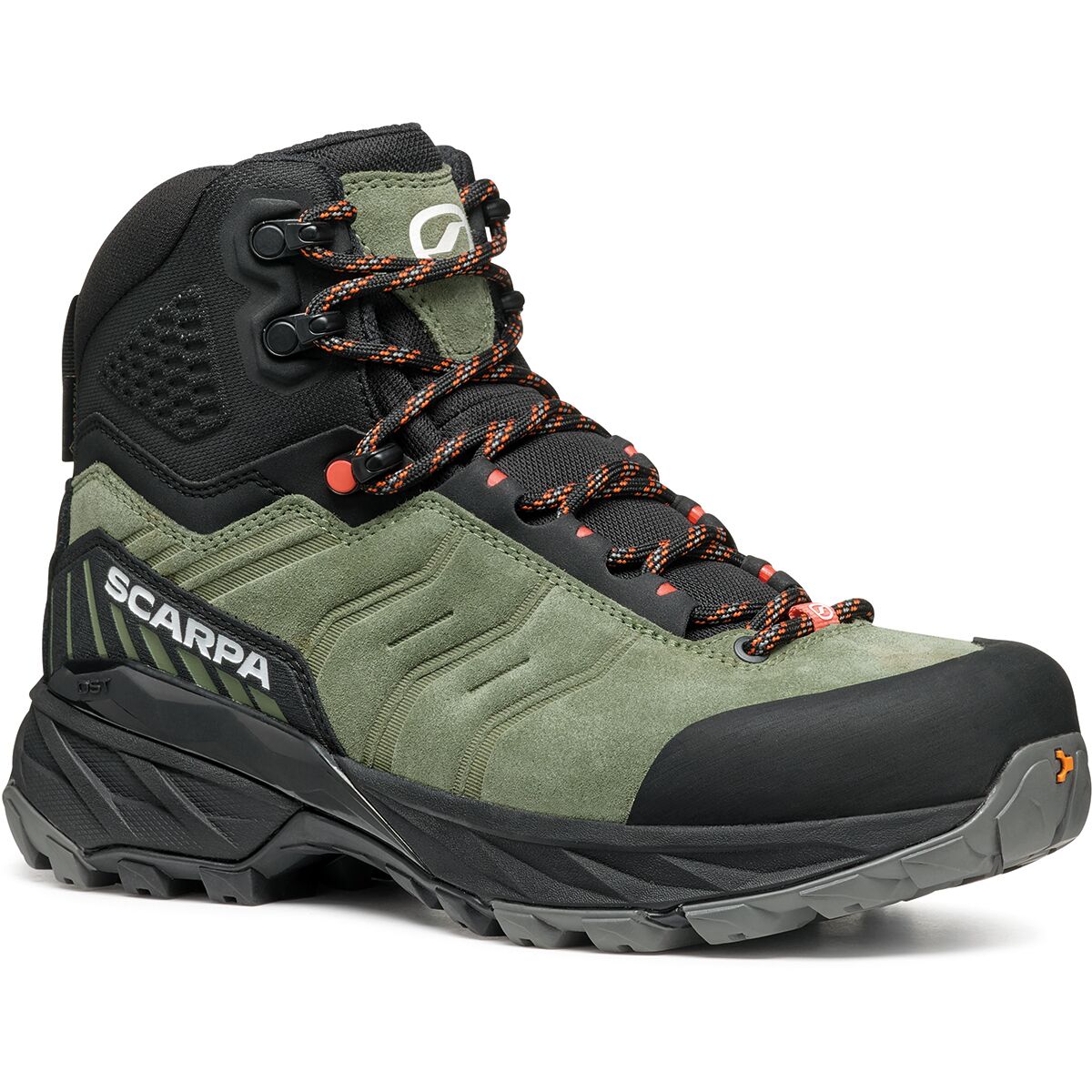 Женские ботинки Scarpa Rush Trk GTX Boot, цвет: Берёзовый / Фламинго — фото 7