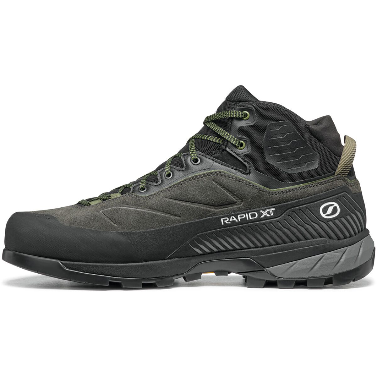 Мужские кроссовки Scarpa Rapid XT Mid GTX, цвет: Shark/Military — фото 2