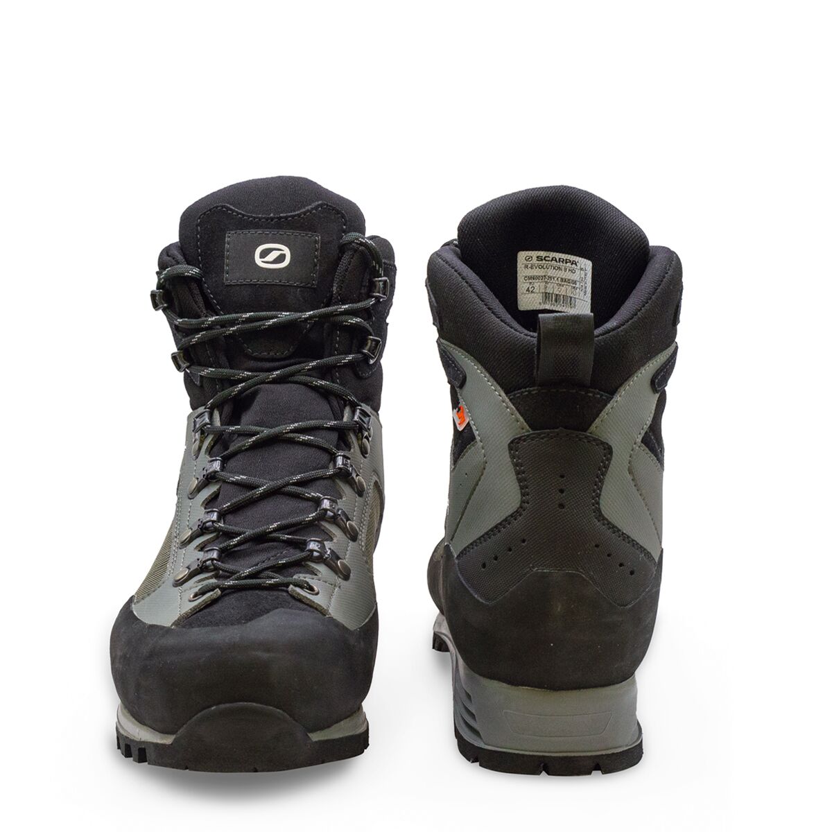 Ботинки Scarpa R-Evolution 8 HD Backpacking, цвет: Чёрный / Серый — фото 3