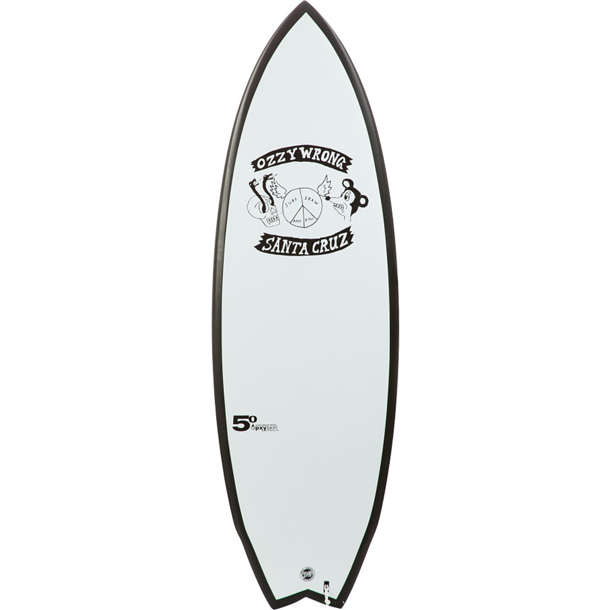 Santa Cruz Ozzie Wright Pro Model Two Heads Surfboard Surf