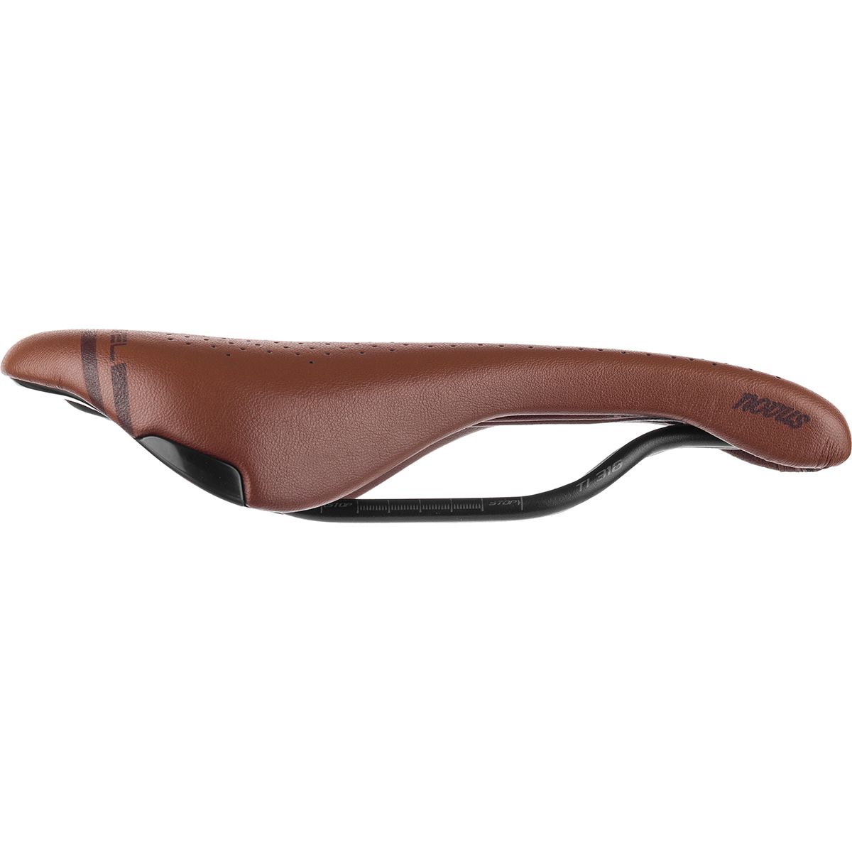 thumbnail: Selle Italia NOVUS Boost Gravel Zadel - Heritage TI 316 Superflow, Extra Vulling, Waved Vorm
