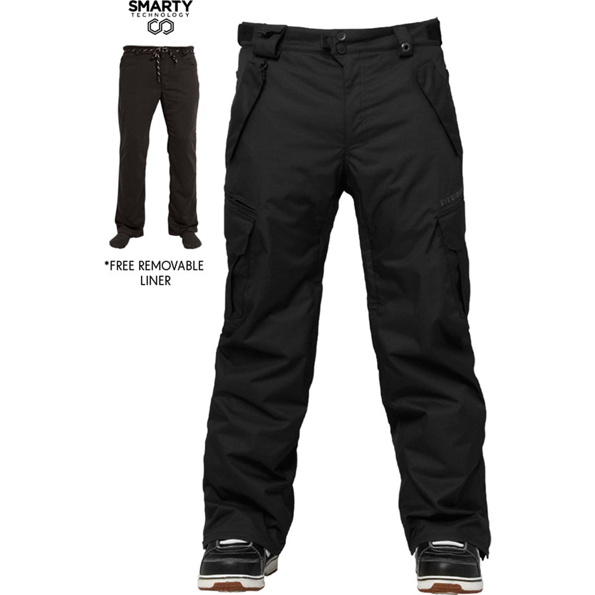 686 Authentic Smarty Cargo Tall 3-In-1 Pant - Men's - Clothing