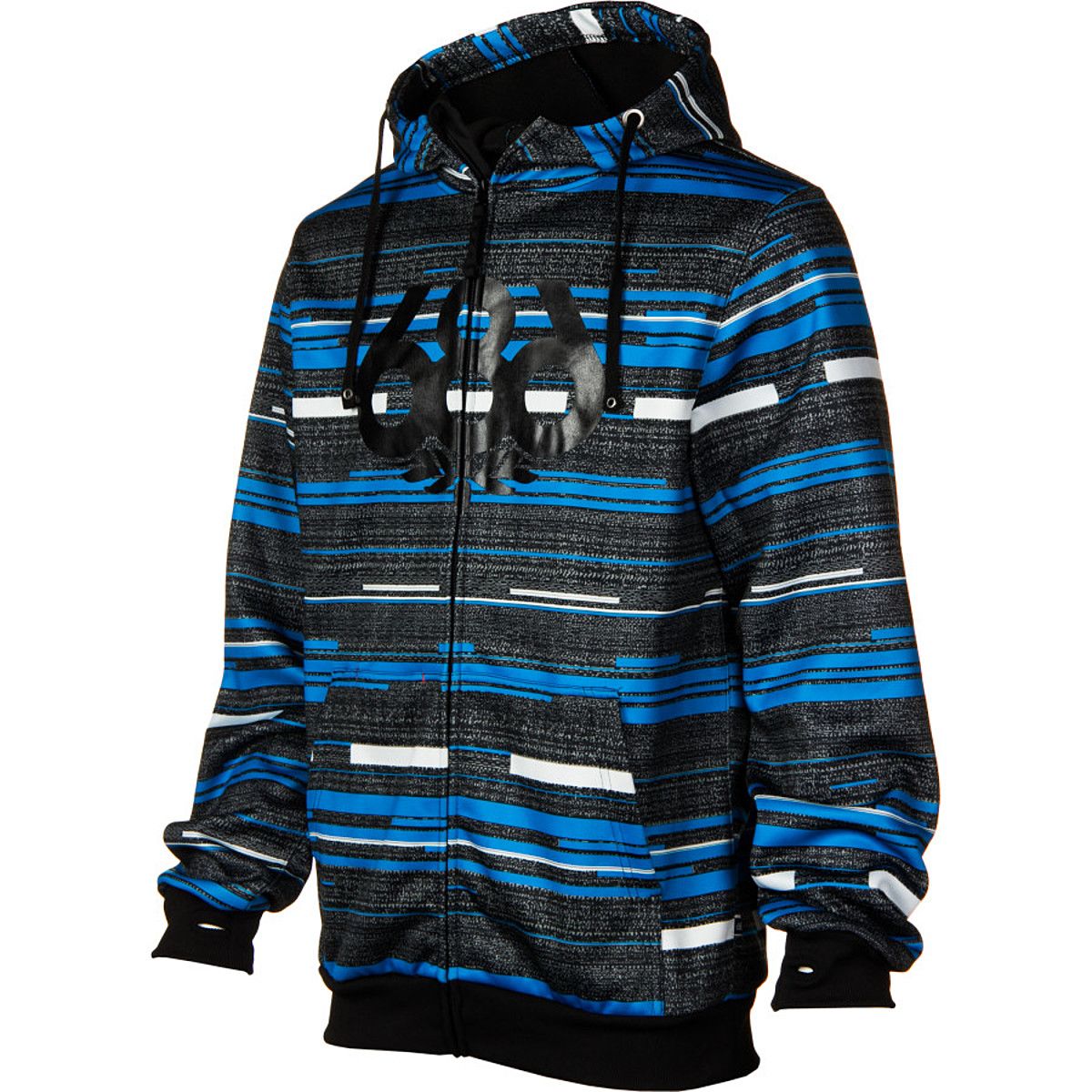 686 Streak Bonded Tech Fleece Full-Zip Hoodie - Men's - Clothing