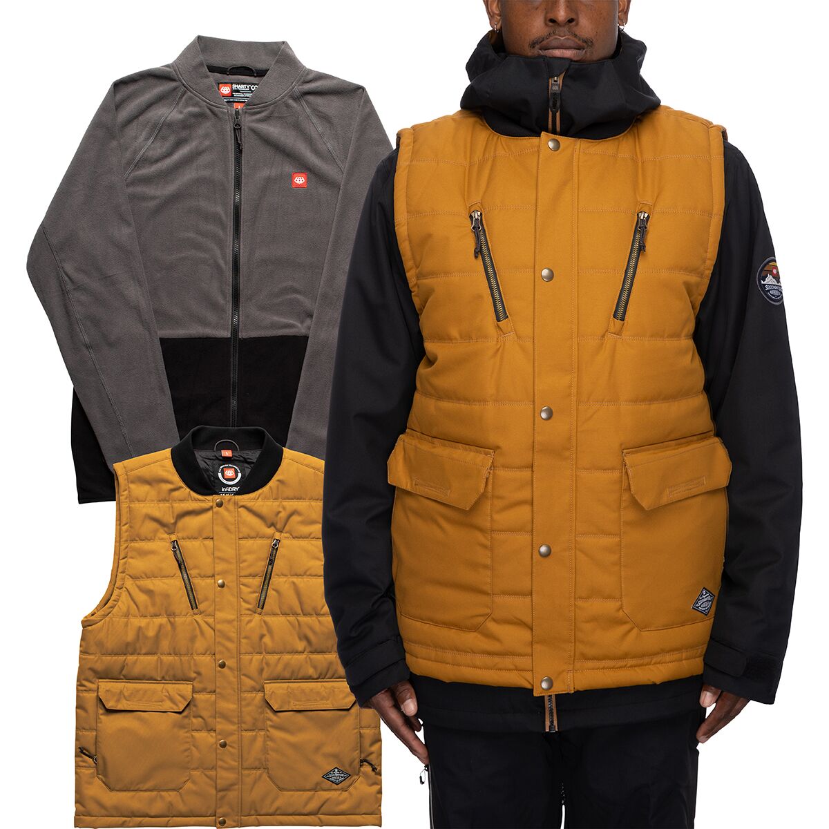 686 SMARTY 5in1 Complete Jacket Men's Clothing