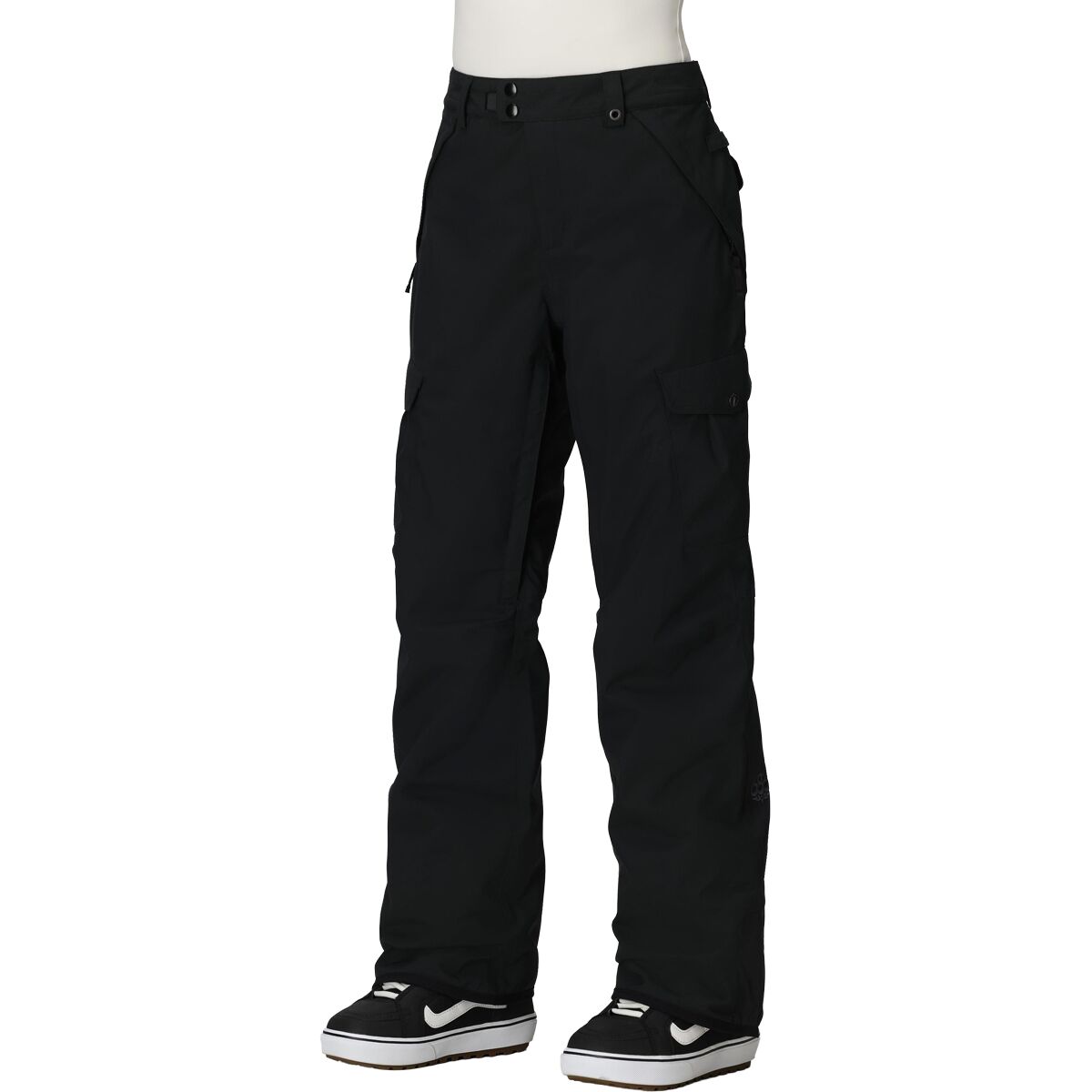Женские брюки 686 Aura Insulated Cargo Pant, цвет: Чёрный