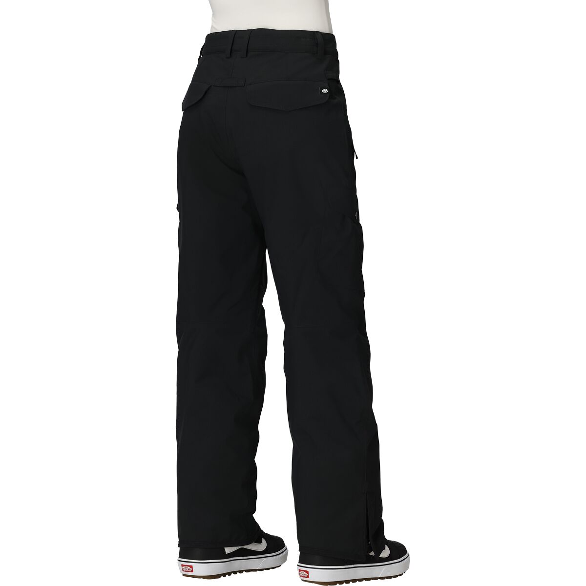Женские брюки 686 Aura Insulated Cargo Pant, цвет: Чёрный — фото 2