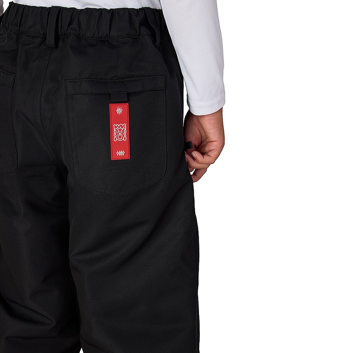 Брюки 686 Dojo Shell Pant для мальчиков, цвет: Чёрный — фото 5