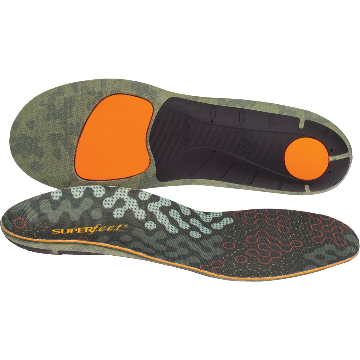 Обувь Superfeet Hike Cushion Footbed, цвет: Зелёный — фото 4