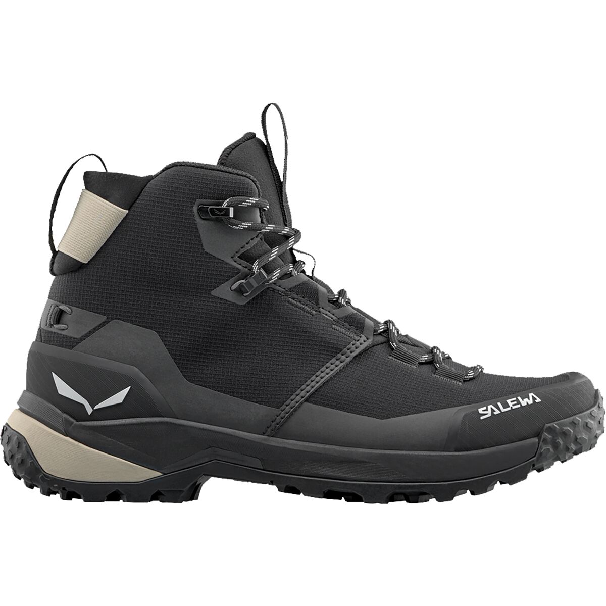 Женские ботинки Salewa Puez 2 Mid PTX, цвет: Чёрный — фото 1