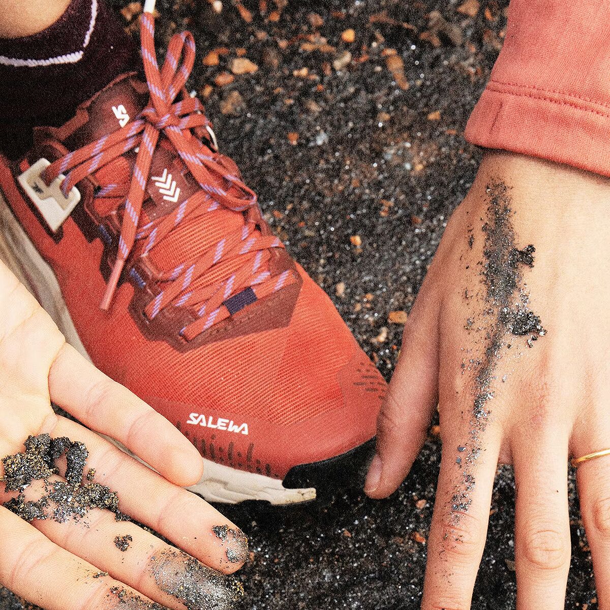 Женские кроссовки Salewa Pedroc 2 Max Hiking, цвет: Красный — фото 5