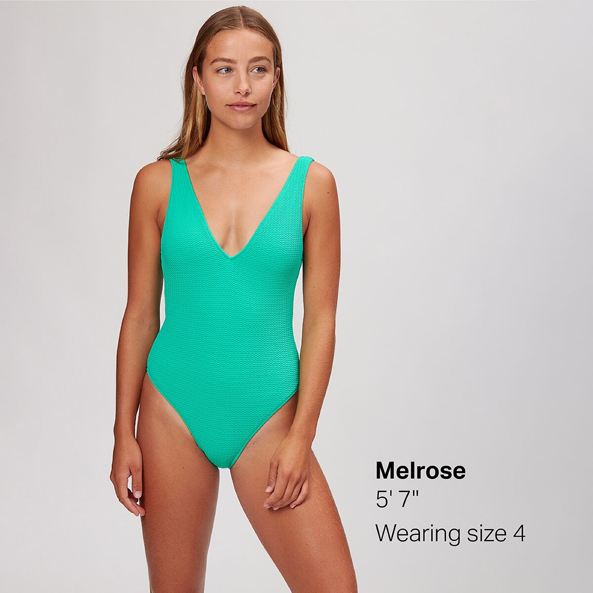 Seafolly Sea Dive Deep V-Neck Maillot One-Piece Swimsuit -...