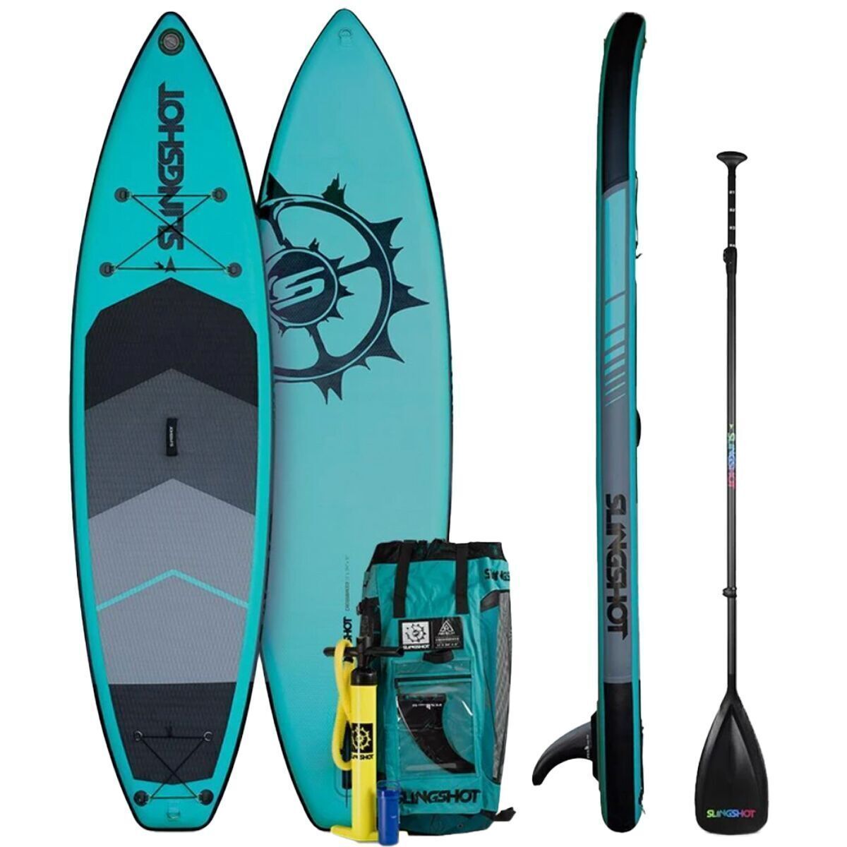 Slingshot Sports Crossbreed 11ft Airtech Package Inflatable SUP Paddle
