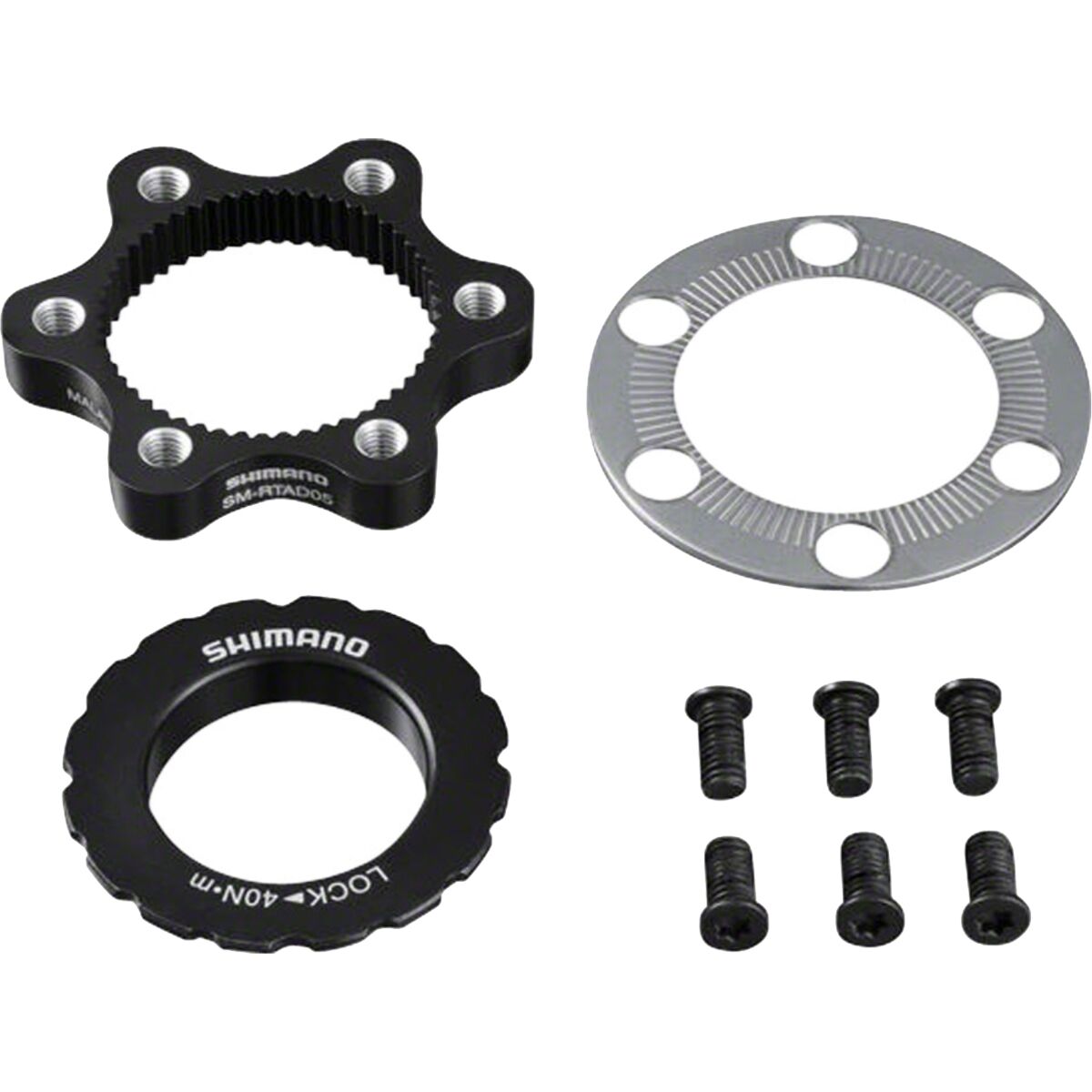 Shimano Centerlock to 6-Bolt Rotor Adapter