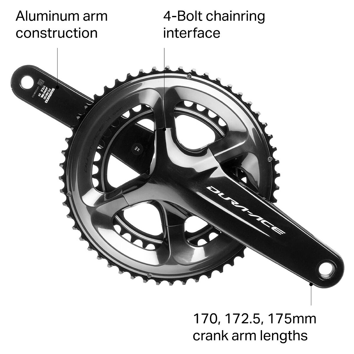 Shimano Dura-Ace FC-R9100 11-Speed Crankset
