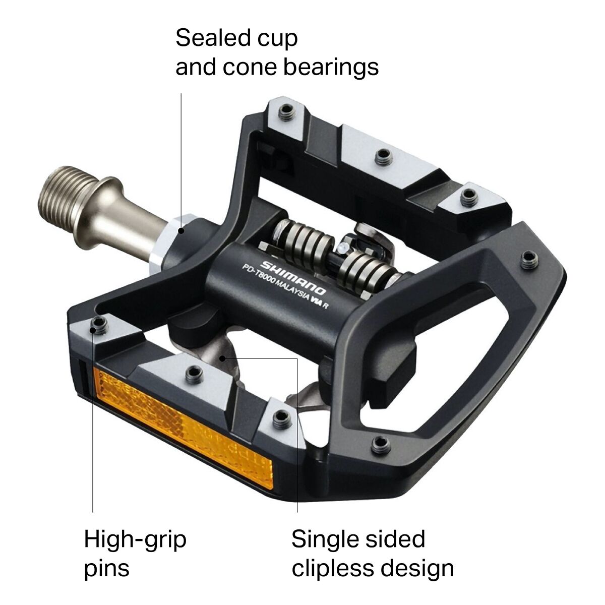 Shimano PD-T8000 XT Pedals