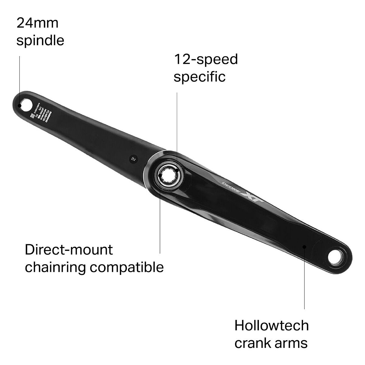 Shimano XT FC-M8100 1x Crank Arms