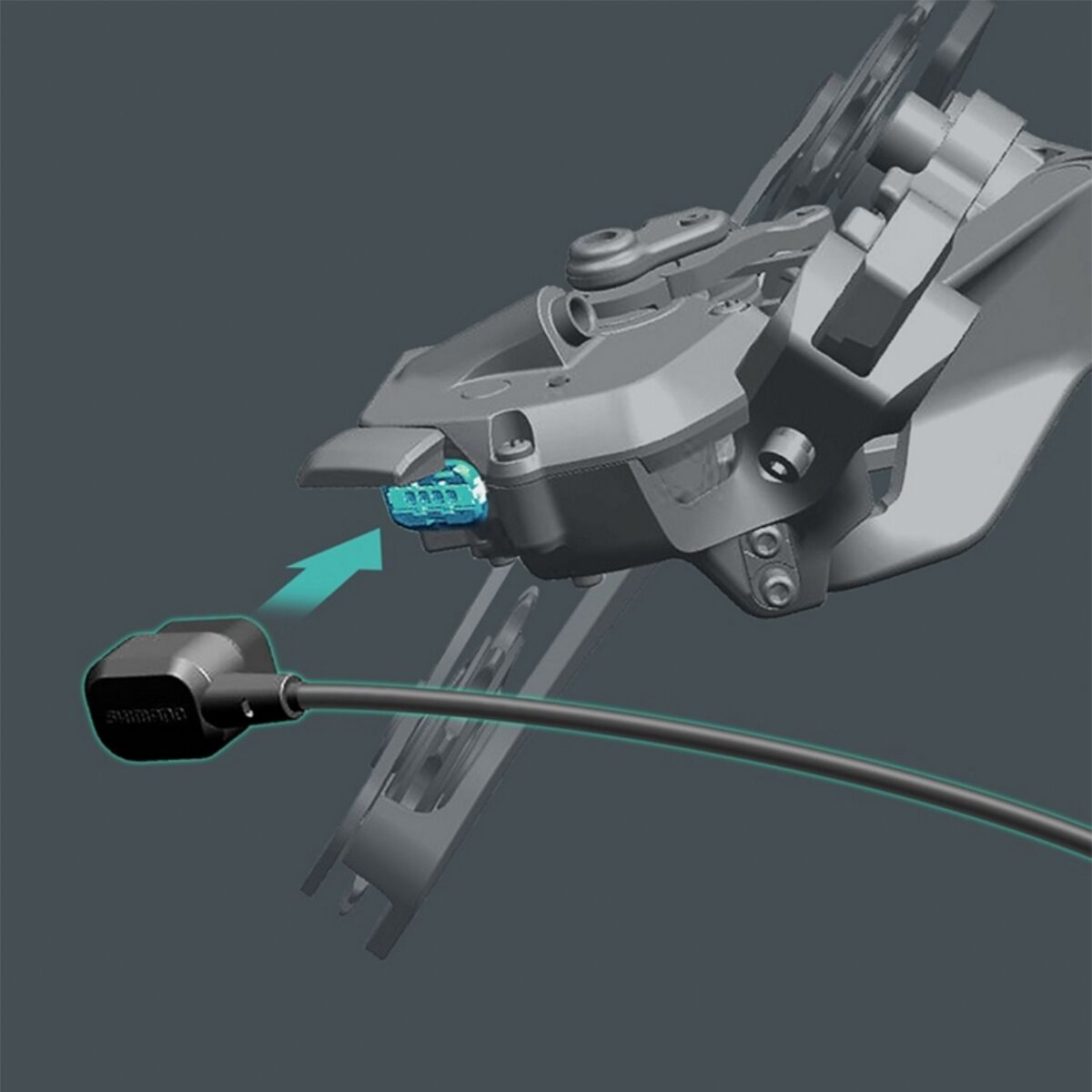 Shimano EW-EC300 Di2 Charging Cable