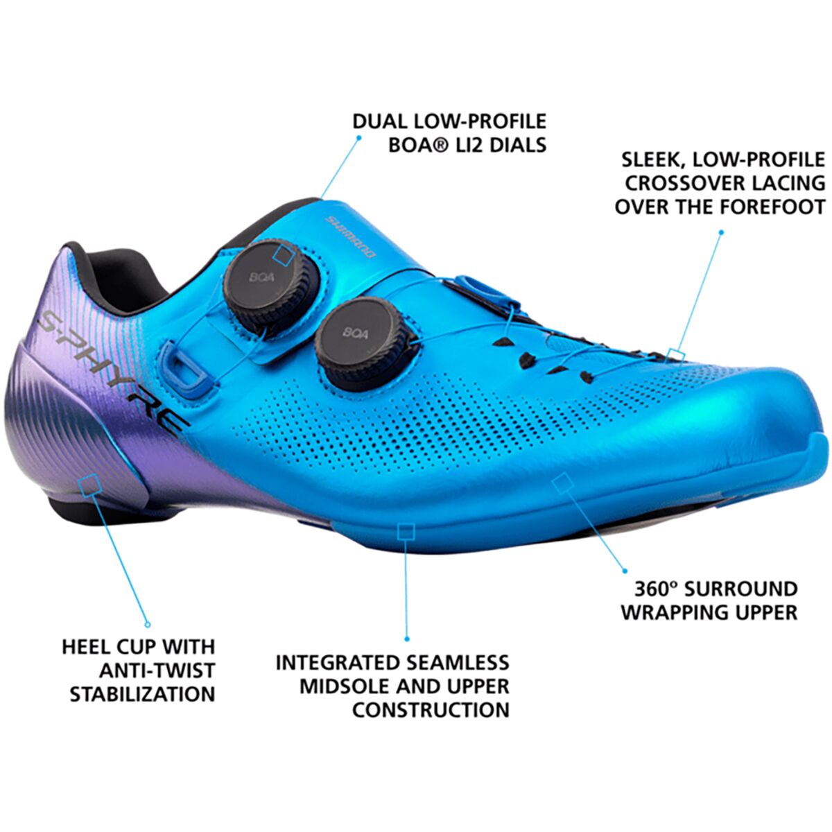 Shimano RC903 S-PHYRE Wide Cycling Shoe - Men´s