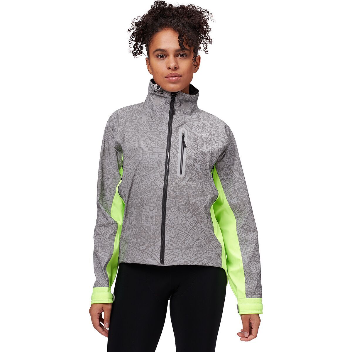 Showers Pass Hi Vis Torch Jacket Women's Bike