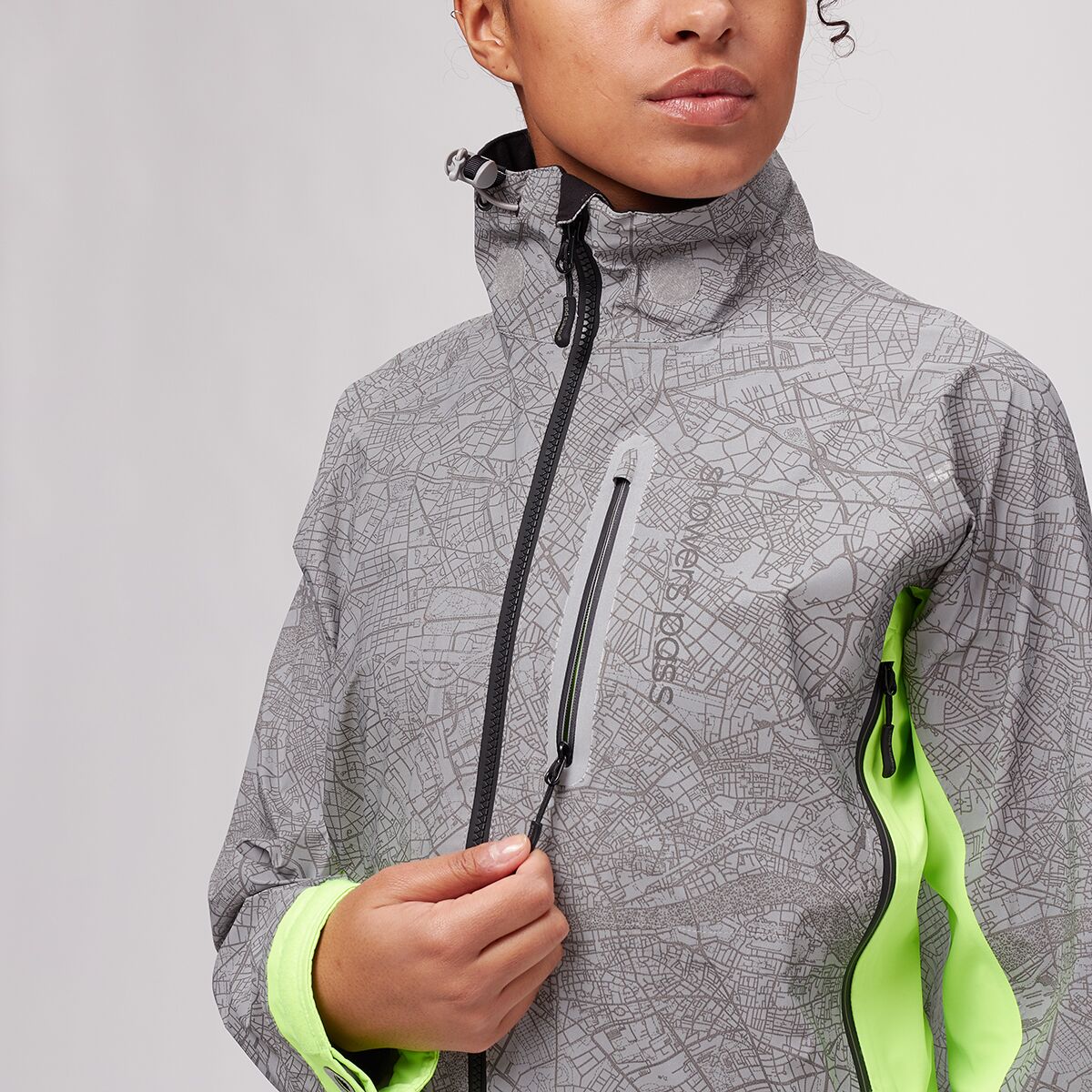 Showers Pass Hi Vis Torch Jacket Women's Bike