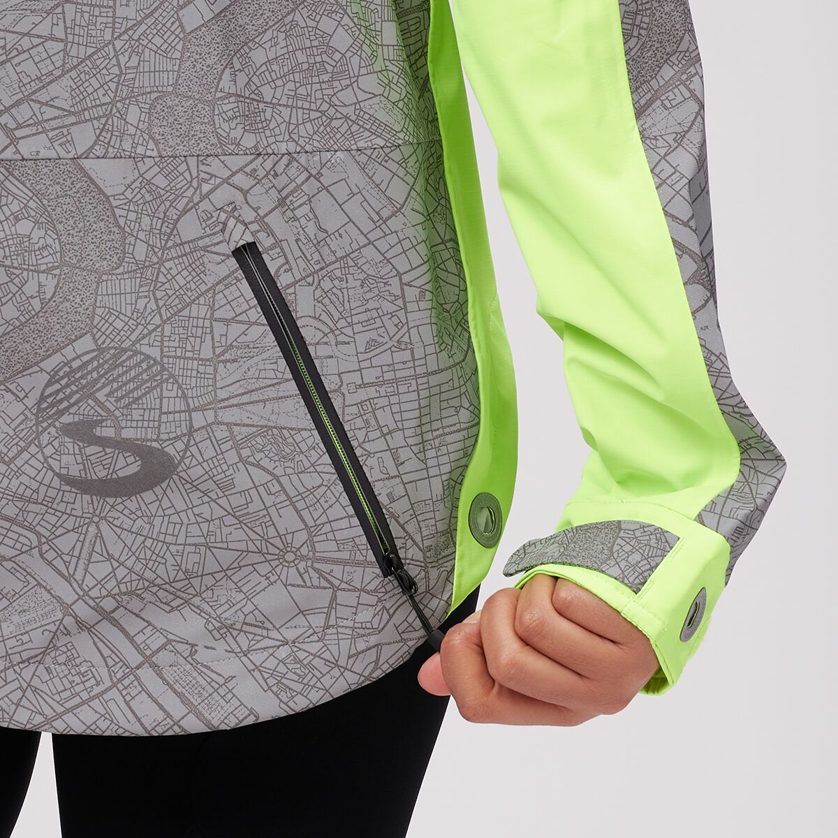 Showers Pass Hi Vis Torch Jacket Women's Bike