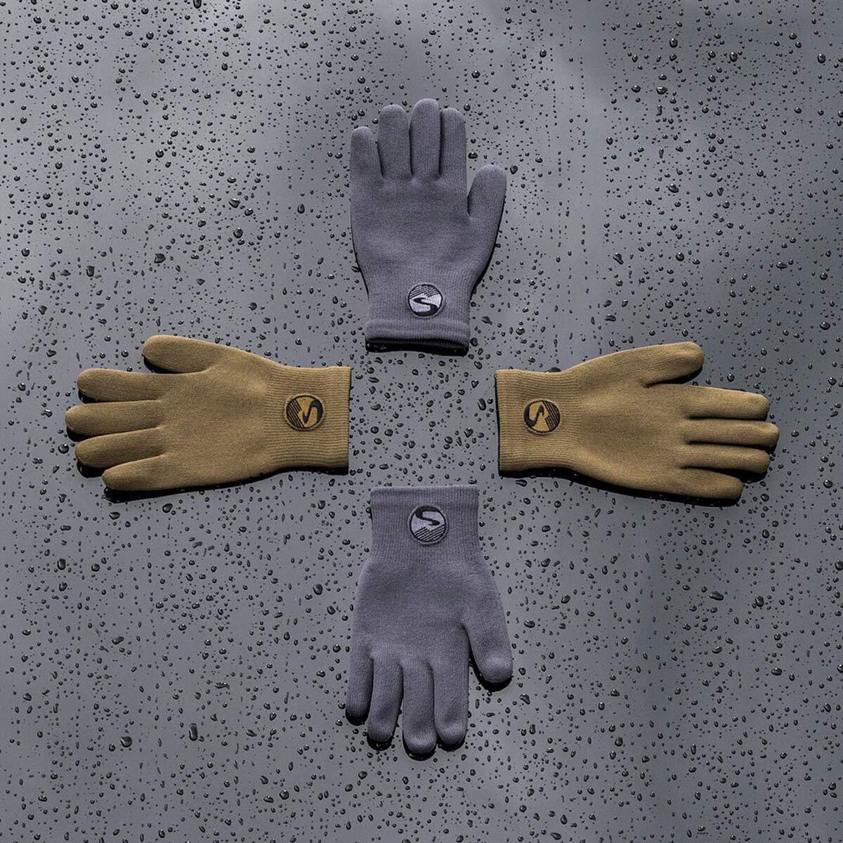 Showers Pass Crosspoint Waterproof Knit Wool Glove Men's Bike