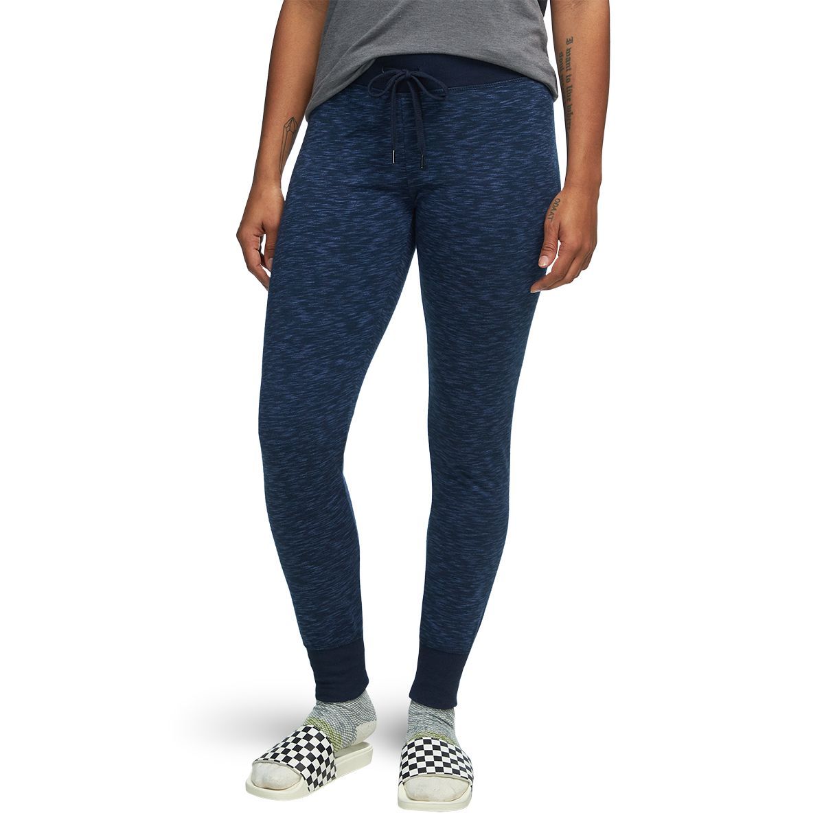 stoic heather fleece pullover