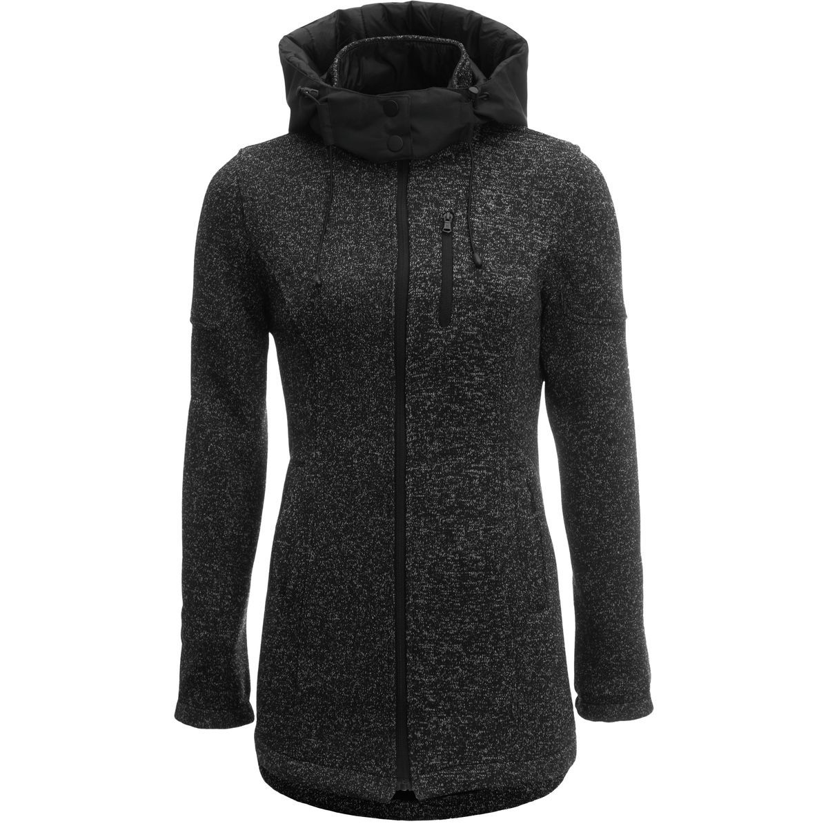 Stoic Long Sweater Fleece Jacket Women's Clothing