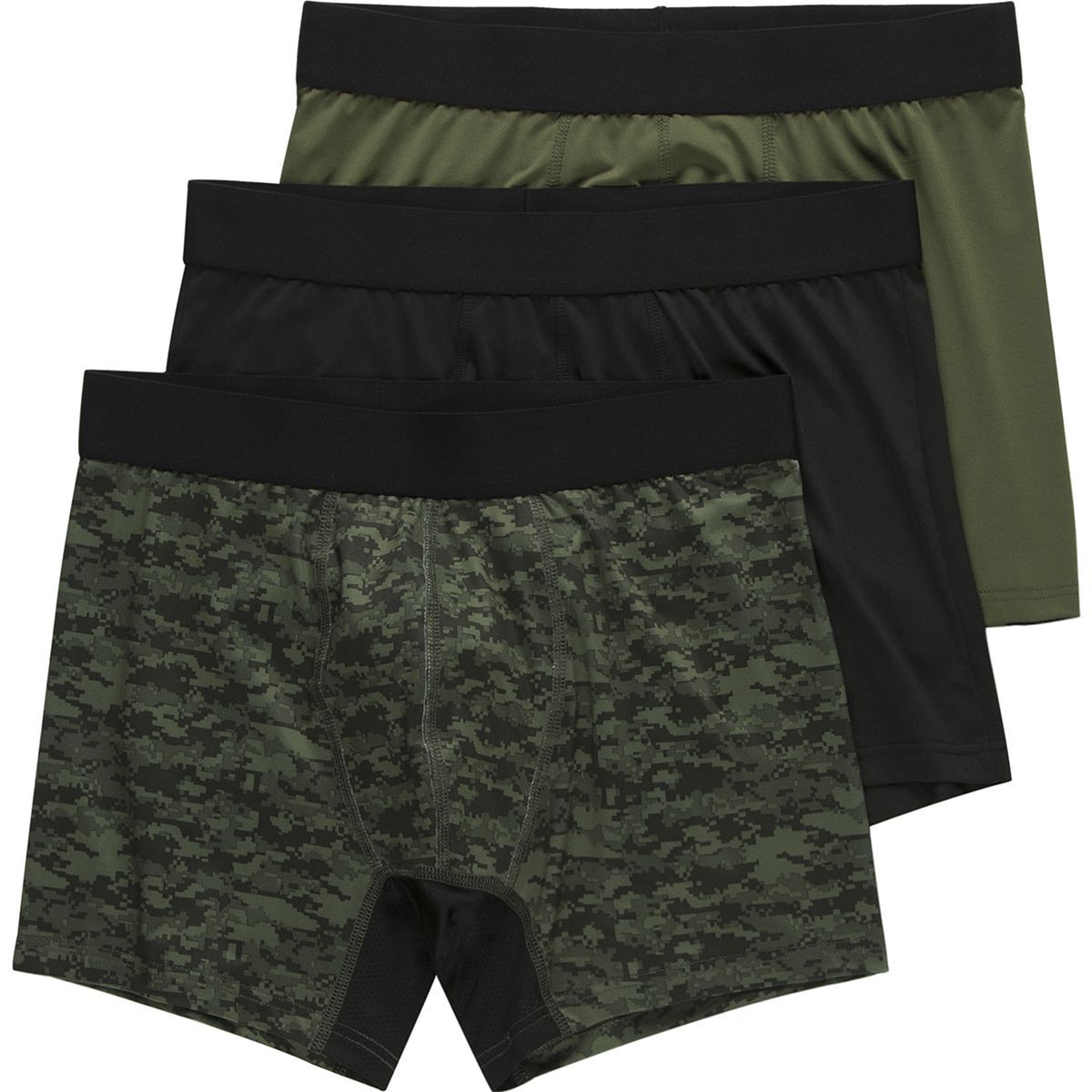 Stoic Performance Stretch Boxer Brief 3Pack Men's Clothing