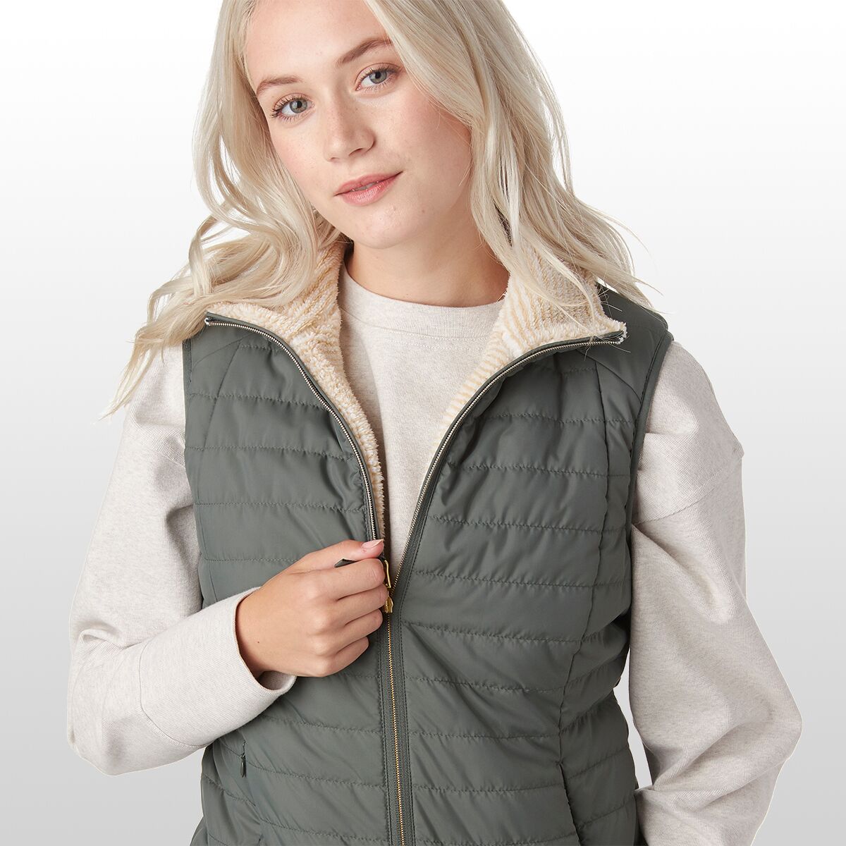 Stoic Reversible Insulated Vest Women's Clothing